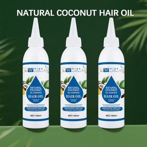 เซรั่มบำรุงผมมันมะพร้าวใหม่, สารสกัดจากว่านหางจระเข้100มล. บำรุงหนังศีรษะน้ำมันหอมระเหยยอดนิยมปรับแต่งเซรั่มผมธรรมดา - Product Image 4