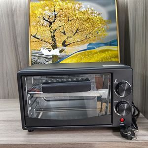 Horno Tostador Eléctrico de 13L, Mini Horno de Pizza de Sobremesa con Control de Temperatura y Temporizador para Hornear, Asar y Tostar en Casa - Product Image 6