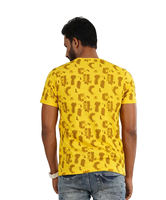 Kaos Rajut Pria Musim Panas 2023, Model Terbaru, Kasual, Lengan Pendek, Slim Fit, Motif Cetak, Ramah Lingkungan, Bahan Bernapas