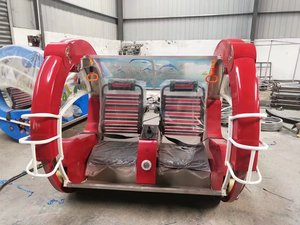 Voiture électrique à bascule rotative à 360 degrés, bus à bascule en métal pour intérieur, manège pour enfants, bar à manèges, manèges rotatifs - Product Image 6