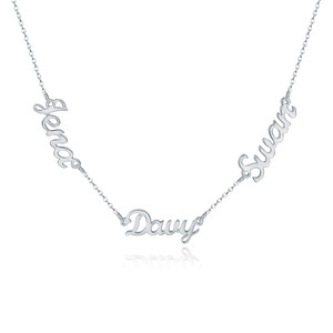 Collana Personalizzata con Più Nomi in Acciaio Inossidabile, <span class=keywords><strong>Gioielli</strong></span> Impermeabili, Regalo per San Valentino e <span class=keywords><strong>Famiglia</strong></span> - Product Image 5