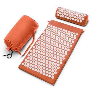 Tapis de Santé en Promotion avec Oreiller – Tapis d'Acupression Non Toxique à Picots pour Réduire la Pression, Relaxation, Fitness et Yoga – Ensemble Tapis et Oreiller - Product Image 2