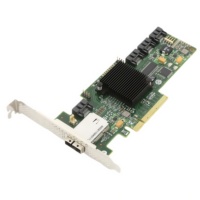 Tarjeta Controladora LSISAS2008 Chip 6Gb/s SATA+SAS RAID, Interfaz PCIe 2.0 X8, 4 Puertos Internos, 4 Puertos Externos, 9212-4i4e