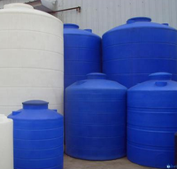 Réservoir d'eau en plastique de 1000 litres pour le traitement de l'eau avec système de filtration d'eau pure, usage commercial