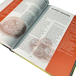 Libro de tapa dura personalizado, impresión de libros de cocina a todo color de lujo - Product Image 5