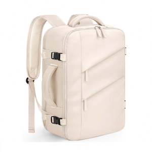 Waterproof Portable & Durable 20L-25L Laptop <b>Backpack</b> Large Capacity <b>Flight</b> Approved Travel Bag with 180° Zipper Closure - Product Image 6