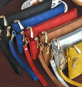 Nieuwe Handtas Voor Dames Grote Veelzijdige Vierkante Portefeuilles Dames Rits Draagbare Handtas Vrouwen Polsband Mobiele Telefoon Tas - Product Image 3