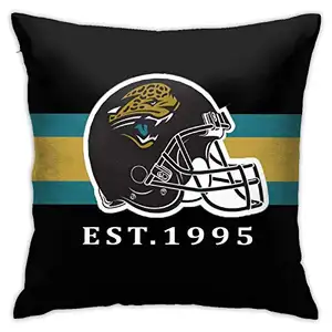 Latest design Manufacturing of Double sided New Type Throw Pillow NFL Jacksonville Jaguars Throw Pillow Decoration cover