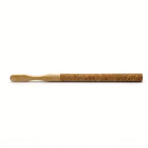 Cepillo de Dientes de Bambú de Alta Calidad con Logotipo Personalizado, Cerdas Suaves Biodegradables, Mango de Paja de Trigo Natural - Product Image 3