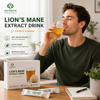 Poudre d'extrait de Crinière de Lion soluble dans l'eau, 30% de polysaccharides, qualité alimentaire, poudre d'extrait de champignon instantanée