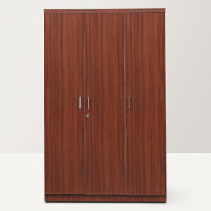 Latest Design 3 Doors Melamine Finish <strong>Cheap</strong> Bedroom <strong>Wardrobe</strong> for <strong>UK</strong> Market - Product Image 2