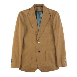 Elegante Completo <span class=keywords><strong>Estivo</strong></span> da Uomo in Poliestere/Rayon, Nuovo Stile <span class=keywords><strong>Doppiopetto</strong></span> con Bottoni, Abbigliamento Formale, Giacca da Uomo - Product Image 5
