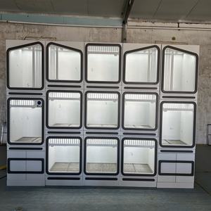 <span class=keywords><strong>2025</strong></span> özel ahşap köpek ve tavşan kulübesi ile cam kapi sıcak satış <span class=keywords><strong>Pet</strong></span> yatılı dükkanı istiflenebilir ahşap ve Metal malzeme <span class=keywords><strong>Pet</strong></span> otel - Product Image 3