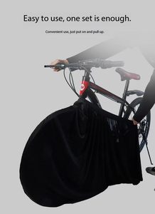 Cubierta protectora de bicicleta Mtb bicicleta de carretera cubierta a prueba de polvo ropa de bicicleta a prueba de arañazos antipolvo ruedas marco cubierta <span class=keywords><strong>ciclismo</strong></span> accesorio - Product Image 4