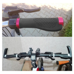 Zeray Supuer — poignées de guidons de vélo, 1 paire, compatibles guidon, en caoutchouc <span class=keywords><strong>ergonomique</strong></span>, pour cycles de route et tout terrain, équitation - Product Image 3