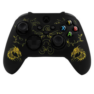 Étui de protection imprimé au laser RALAN <span class=keywords><strong>Dragon</strong></span> pour manette Xbox Series S X, coque en silicone - Product Image 3