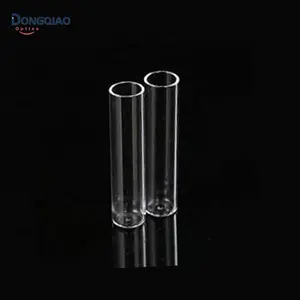 Optical polished fine grinding sapphire glass tube lens in stock