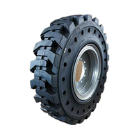 Tugas berat Telehandler sany penggali hidrolik suku cadang Shandong ban padat dengan roda pelek 13.00-24 14.00-24