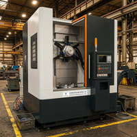 Tour CNC vertical VTC650 pour usinage de roues, machine de tournage CNC certifiée CE