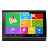 Navegador GPS Impermeable de 5 Pulgadas con Software de Mapas IGO, Android 6.0, Mapas Mundiales para Motocicletas, Aplicación Google, CarPlay Automotriz