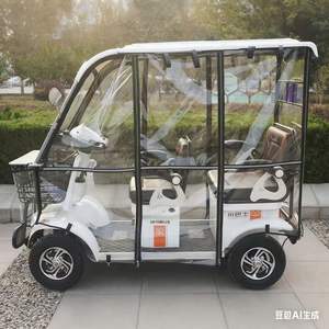 Voiturette de golf électrique à quatre roues, chariot de golf, certifiée EEC, nouveau véhicule de loisirs pour les promenades décontractées - Product Image 3