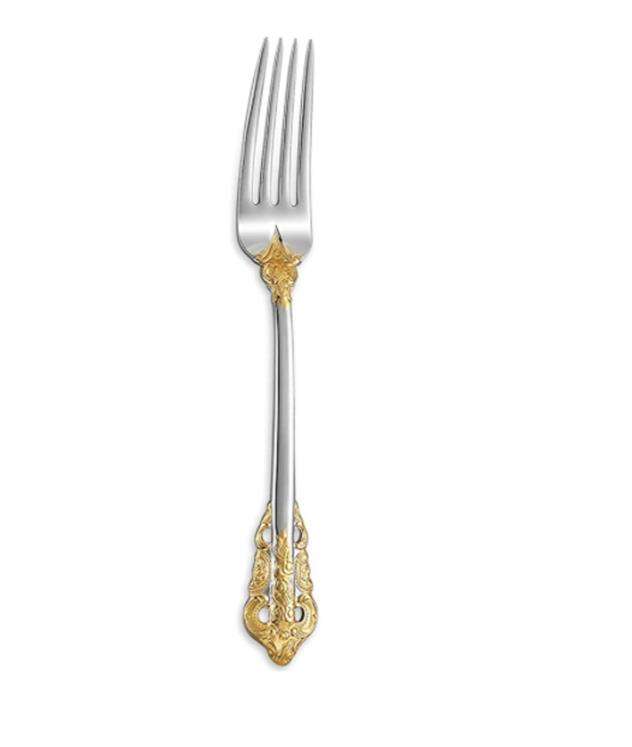 Fourchette dorée
