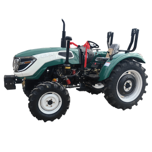 מכירה חמה טרקטור מיני דיזל 70/80/90/100 כוחות סוס 4X4 עם כף קדמית ומעדר אחורי לשימוש חקלאי - Product Image 6