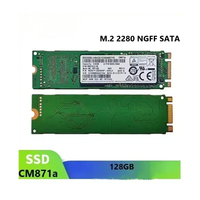 SSD CM871a 128 Go Disque dur interne à semi-conducteurs M.2 2280 NGFF SATA pour ordinateur portable et ordinateur de bureau CM871 CM871b