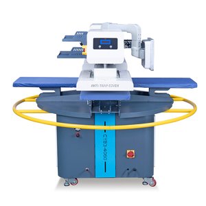 <span class=keywords><strong>Presse</strong></span> à Chaud Rotative Automatique Pneumatique à Double Chauffage et Quatre Stations J ShengHua pour T-shirts et Tissus - Product Image 2
