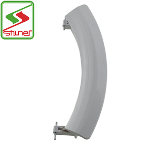 Pièces de rechange de machine à laver: Poignées de porte en plastique blanc/argent pour machines à laver pour <span class=keywords><strong>Siemens</strong></span> - Product Image 6
