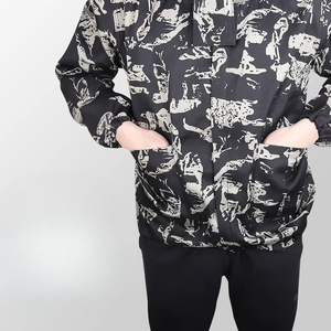 Pomelo New Black Camouflage Beekeeping Clothes Foldable Protective Veil Jacket Double Zippered Beekeeper <b>Suit</b> Hat Equipment - Product Image 5