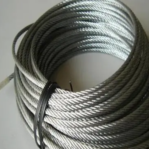 201 304สายเหล็กทนต่อการกัดกร่อนสูง7*19 7*7 20มม. 24มม. ลวดสลิงเชื่อมมาตรฐาน ASI มาตรฐาน - Product Image 5