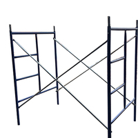 Échafaudage en acier pour la construction, cadre de porte en métal, matériaux de construction, échafaudage en acier en forme de H, échafaudage traversant