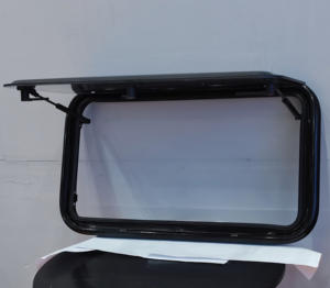 <span class=keywords><strong>Prix</strong></span> usine en Stock coulissant pliant en aluminium fenêtres RV <span class=keywords><strong>caravane</strong></span> Motohome 700*400mm remorque en fibre de verre suspendu meilleure fenêtre - Product Image 5