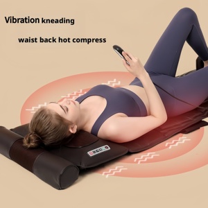 Multifunktionales Elektrisches Massagekissen Infrarot Gesundheitspflege Taillenmassage-Matratze Luftpolster-Roller Ganzkörper-Airbag-Vibration - Product Image 3