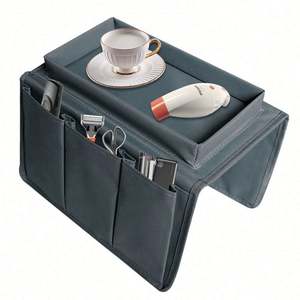 Organisateur de rangement pliable pour canapé et chevet, en toile personnalisée, écologique, avec poches suspendues - Product Image 1