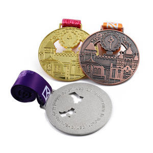 あなた自身のデザインロゴパーソナライズされたカスタム体操メダル高詳細ゴールドシルバー銅メッキ3Dエンボスダンススポーツメダル - Product Image 4
