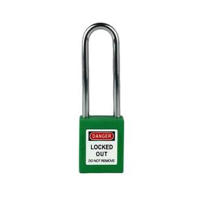 76mm Multi-Color Industrial Safety <strong>Padlock</strong> - Steel Shackle LOTO Lock With Plastic Body For Equipment Lockout - Product Image 6