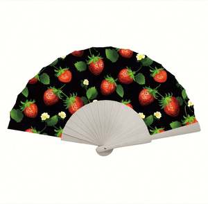 Abanicos de Madera Naturales para Recuerdo de Boda - Product Image 4