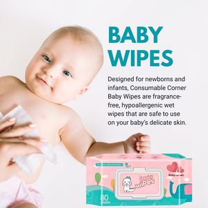 Toallitas Húmedas para Bebés OEM/ODM con Aloe Vera y Vitamina E - Product Image 2