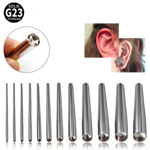 Groothandel Implantaat Kwaliteit Titanium Concave Conische Stretching Oor Taper Expander Invoegen Piercing Piercing Sieraden Voor Vrouwen Mannen - Product Image 3