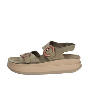 Sandali Fantasy da Donna con Zeppa S1110 JUNIA Neri - Product Image 1