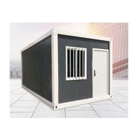 Maison conteneur maritime mobile aménagée et modulable, avec salon, chambre, salle à manger, écoles, bureaux, centres commerciaux, entrée et cuisine