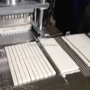 Vendite dirette della fabbrica linea di cubetti di zucchero ad alta efficienza attrezzatura cubo che forma macchina per fare zucchero cubo di caffè