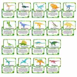 Juguetes de Actividades para Niños, Regalos de Dinosaurios, Animales, Colores, Formas, Tarjetas Cognitivas, Materiales Didácticos, Tarjetas Educativas - Product Image 4