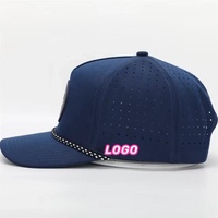Gorras de Ciclismo Personalizadas con Logotipo, Unisex, 5 Paneles, Malla, 100% Poliéster, Impermeables, con Orificios Cortados a Láser, para Pesca, al Aire Libre, Estilo Camionero, Alibaba