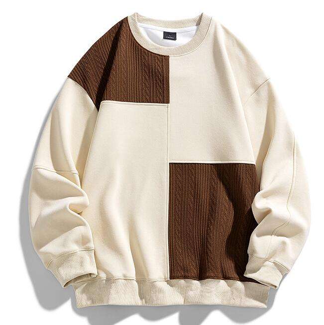 Factory Wholesale Cotton Crewneck Men Sweatshirt Oversized