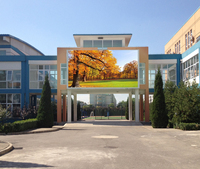 Panneau d'affichage LED mural extérieur P8 IP65 avec animation pour magasins de détail et métros