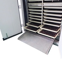 Armoire commerciale industrielle déshydrateur de séchoir de poisson de fruits légumes de nourriture déshydrateur de feuille de fleur épicée d'herbe d'air chaud sécheur de four