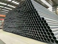 Tuyau en acier au carbone sans soudure laminé à chaud, longueur 6 m, pour machines – Vente chaude